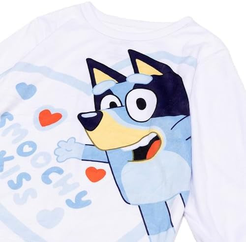 Bluey smoochy kiss pajamas