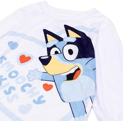 Bluey smoochy kiss pajamas