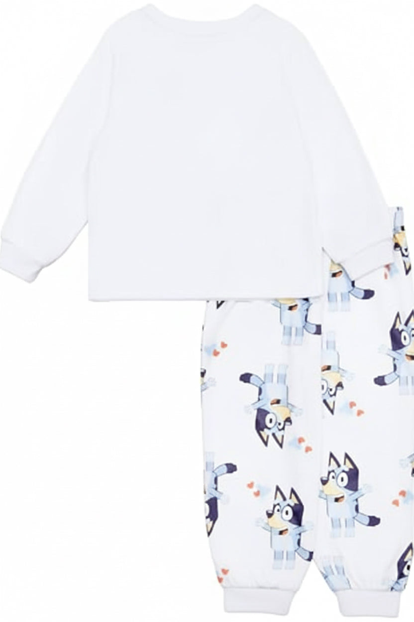 Bluey smoochy kiss pajamas