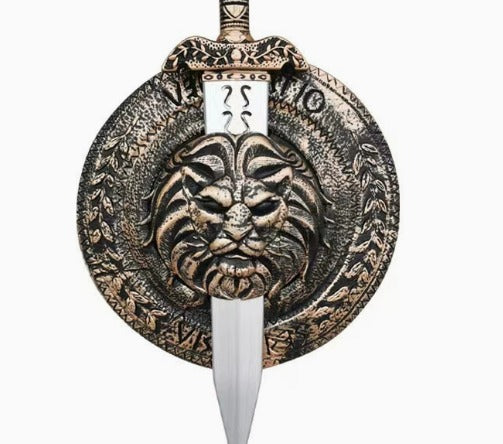 Gladiator Costume Shield and sword