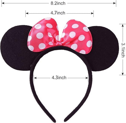 Minnie polka dots headband and tutu set