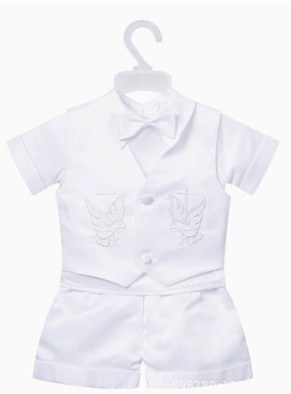 Baby boy christening formal suit