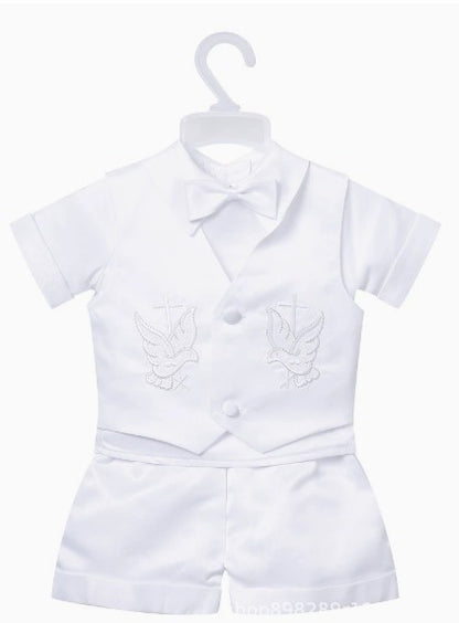 Baby boy christening formal suit