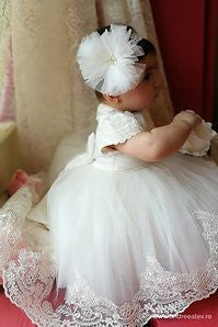 Baby girl first communion dress