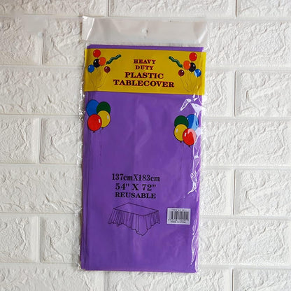 Plain disposable tablecloth