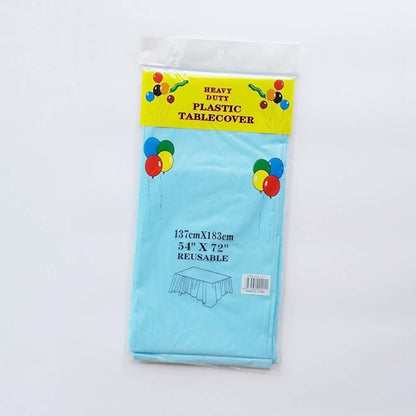 Plain disposable tablecloth