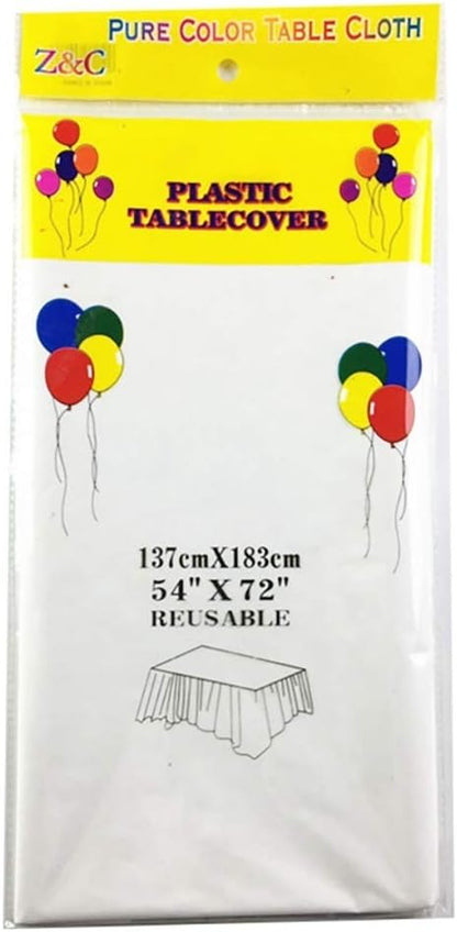 Plain disposable tablecloth