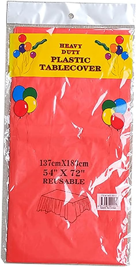 Plain disposable tablecloth