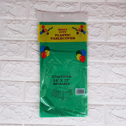Plain disposable tablecloth
