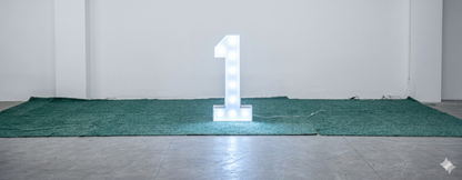 Marquee Number White Rental