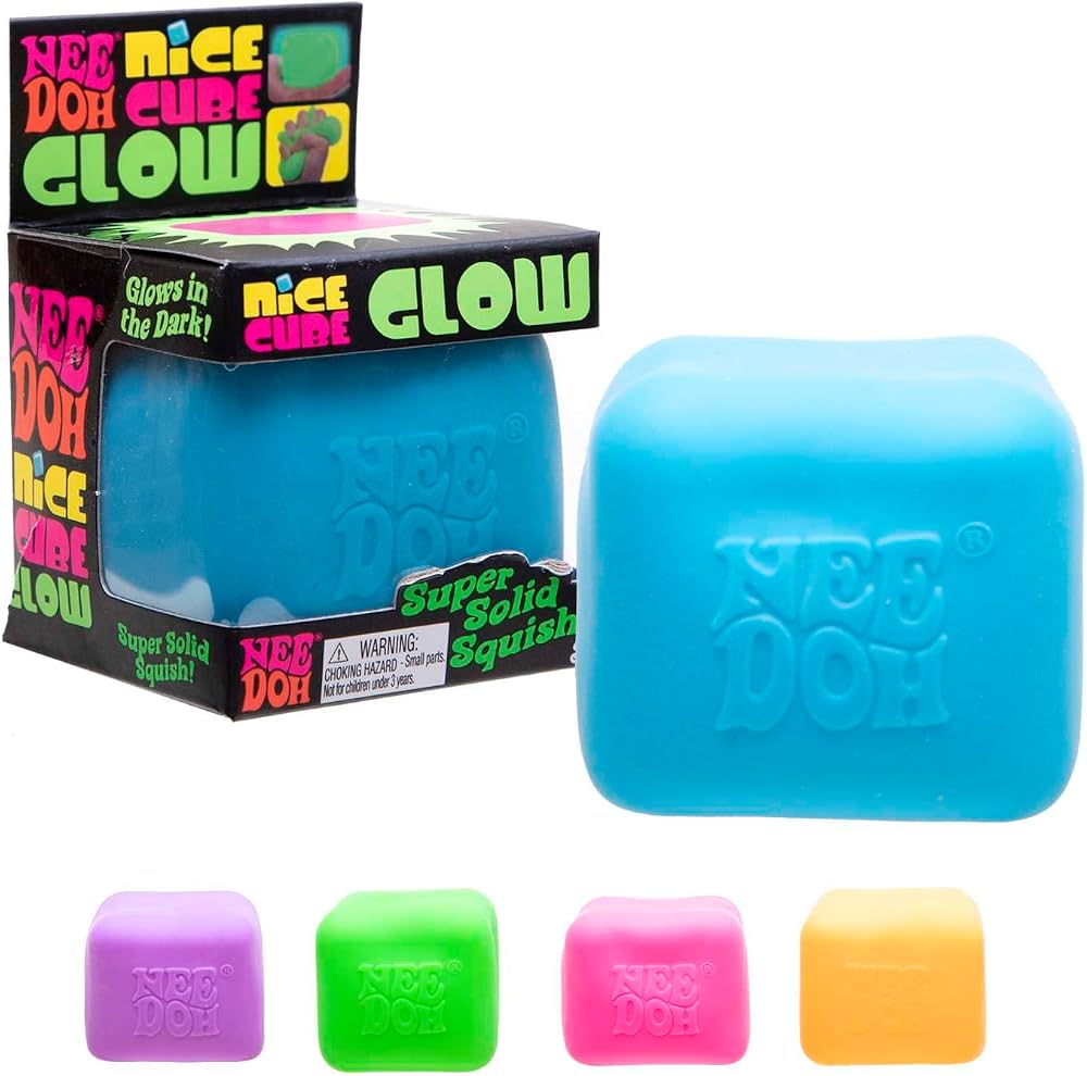 NeeDoh Cube Glow Squishy