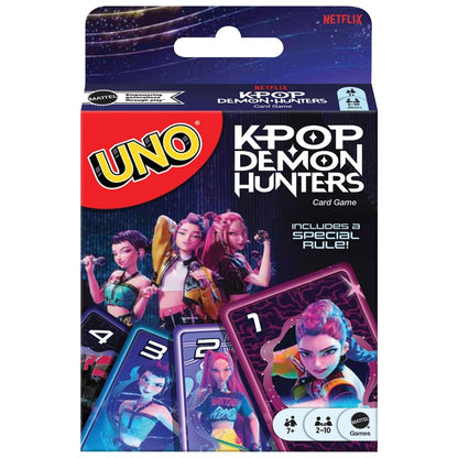 Kpop Demon Hunters UNO cards