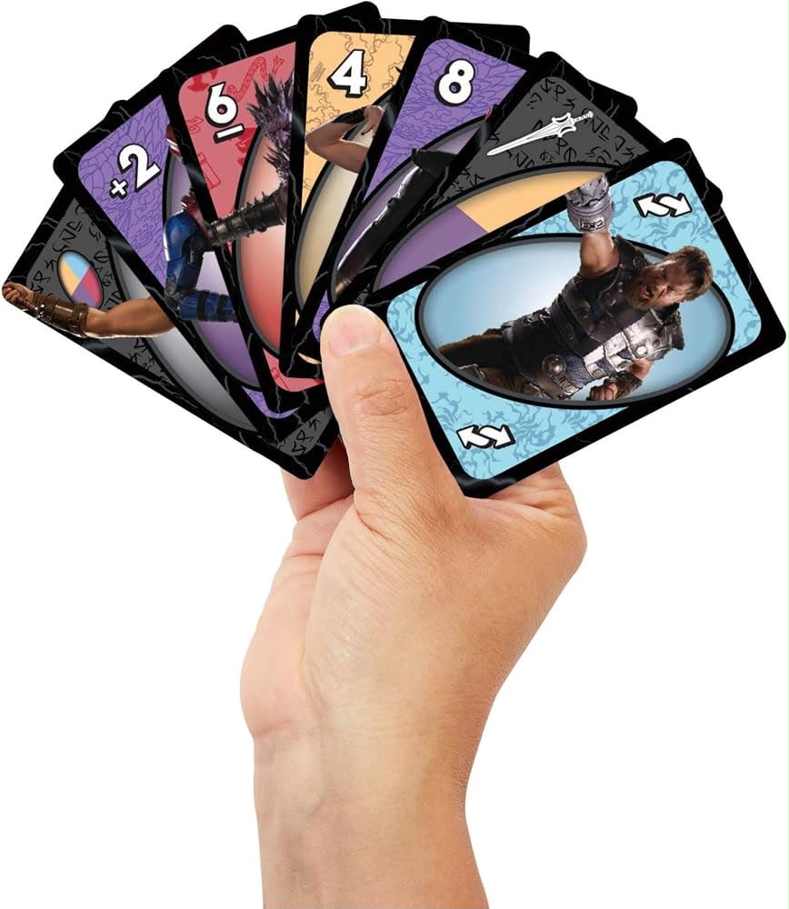 Masters of the Universe UNO cards