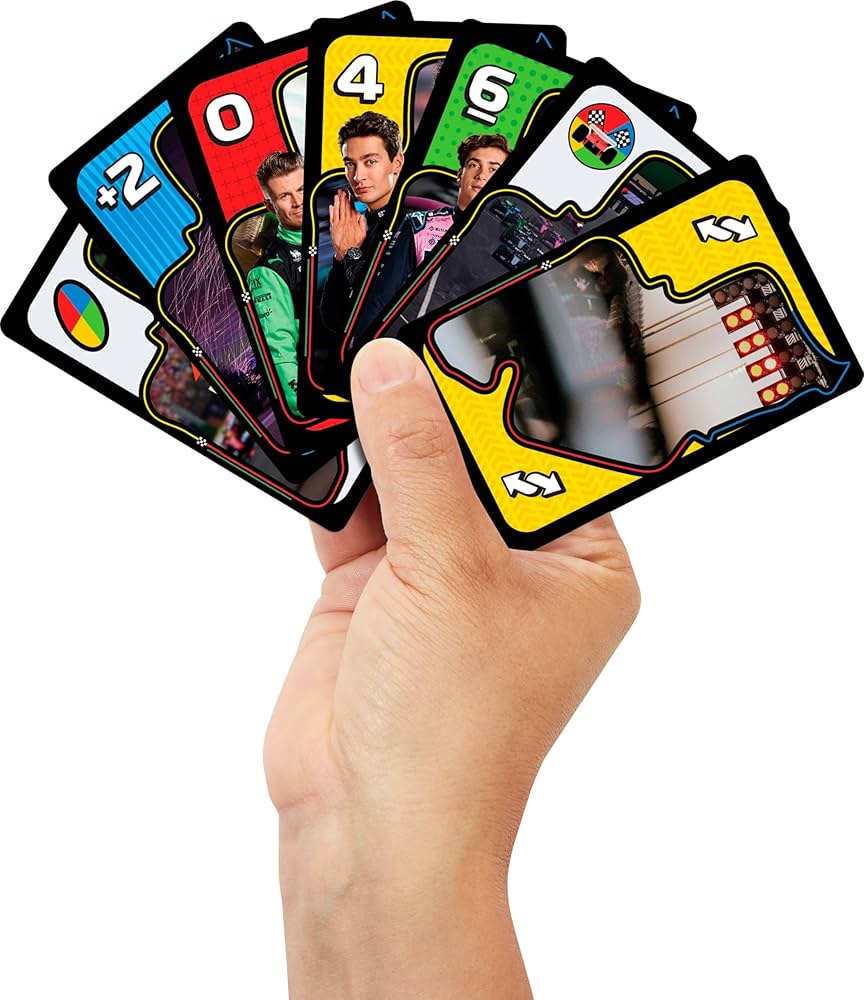Formula 1 UNO cards