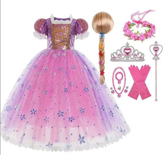 Rapunzel Ultimate Cosplay dress costume outfit