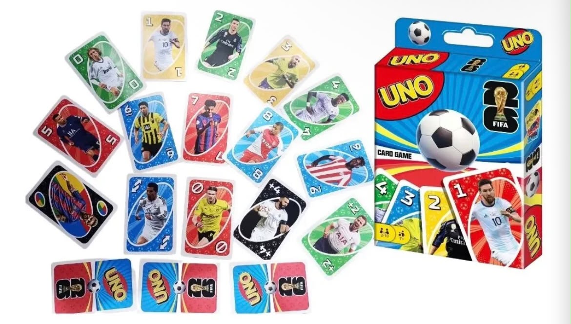Football UNO cards