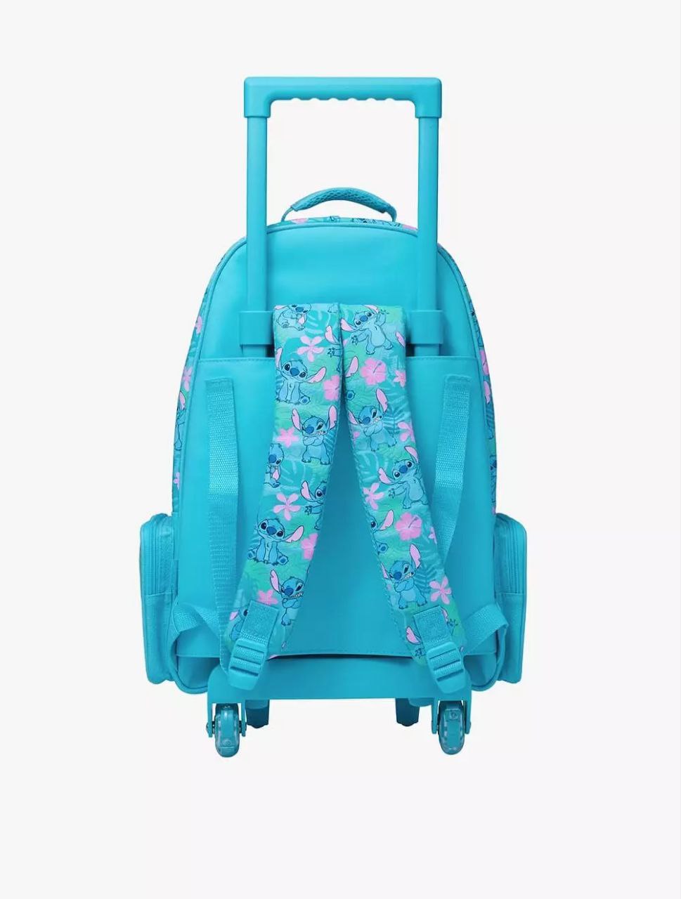 Smiggle Stitch Blue Hawaiian Trolley Bag