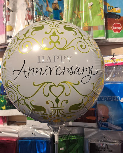 Happy Anniversay Foil Balloon