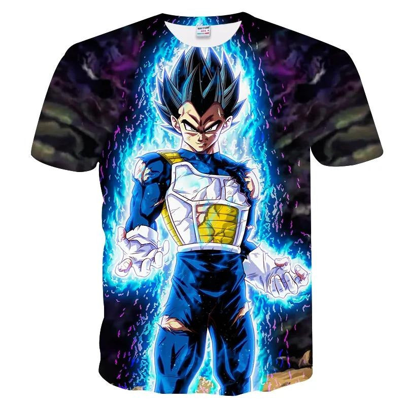 Dragon Ball Z Goku Blue T-shirt