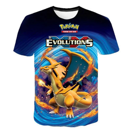 Pokemon Evolutions Charizard Tshirt