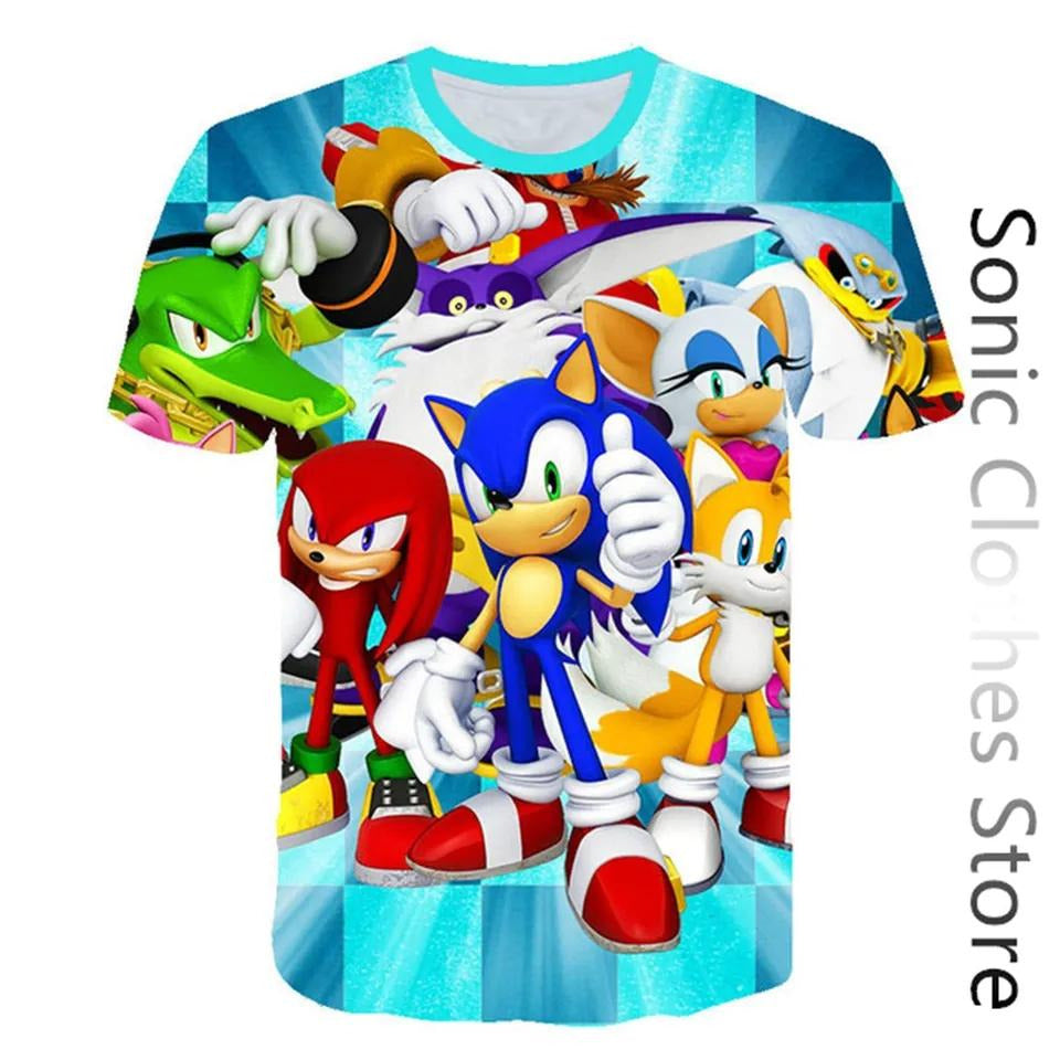 Sonic and Crew  T-shirt
