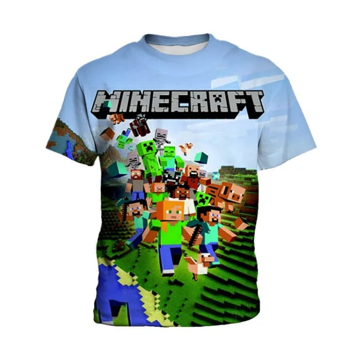 Minecraft Crew Tshirt - Preppy Kids (Grand Bazaar)