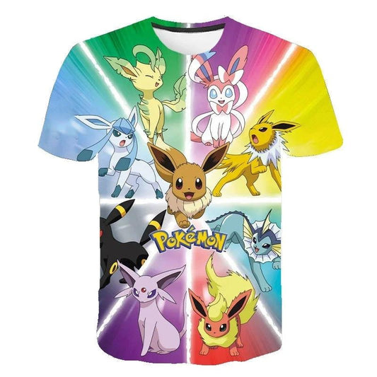 Pokemon all Characters Tshirt