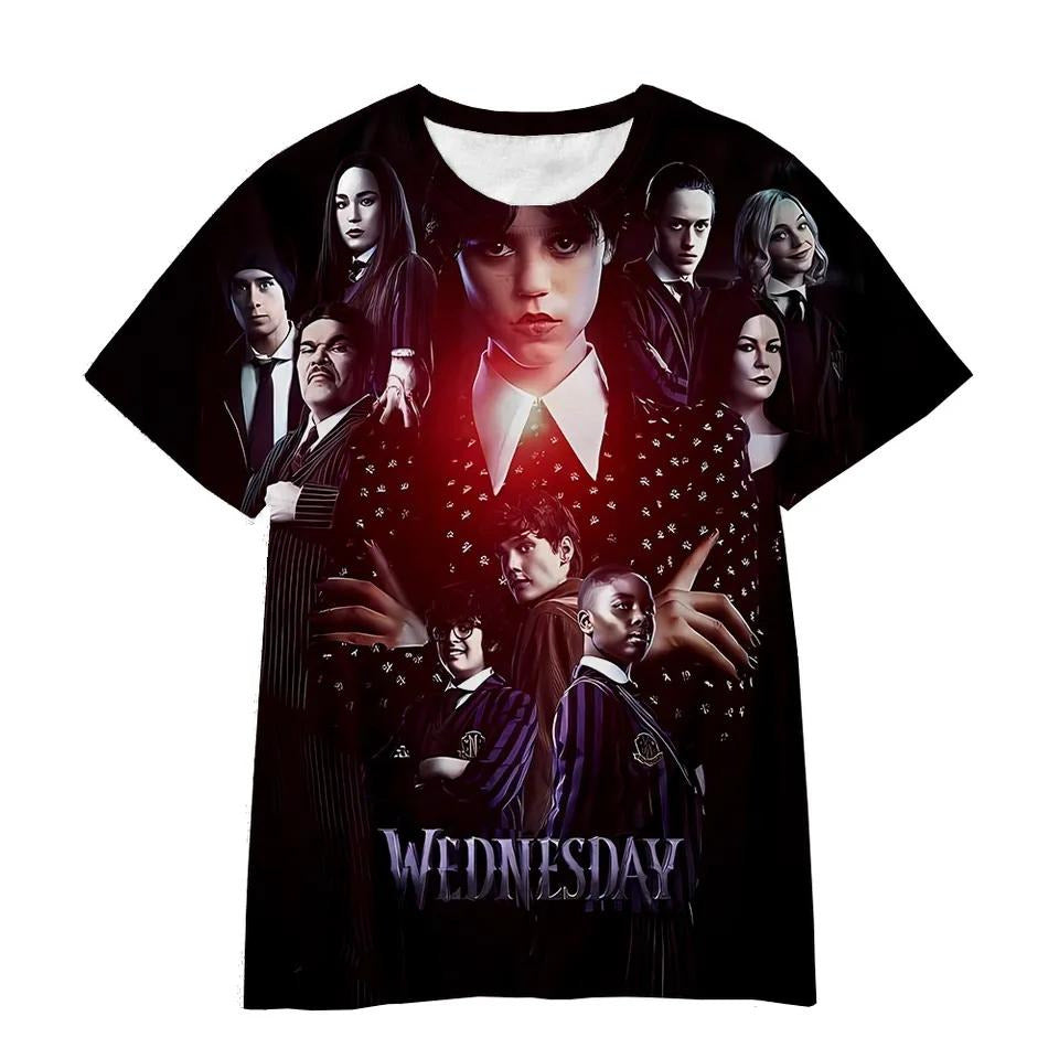 Wednesday Addams #2 Tshirt – Preppy Kids Shop