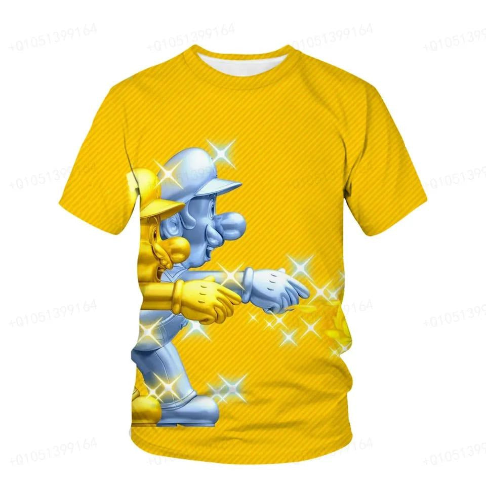 Mario Brothers Gold Tshirt