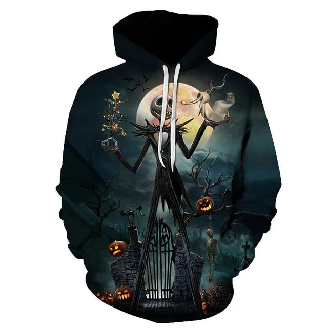 The Nightmare Before Christmas  Moon EditionHoodie (Zipper)