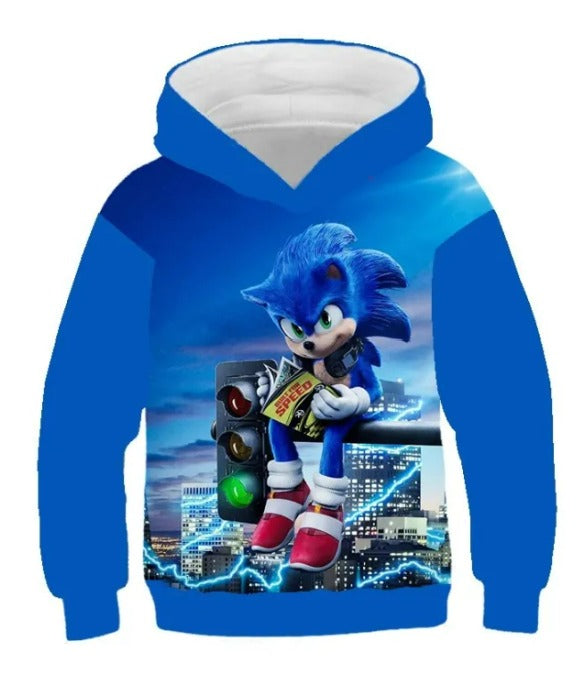 Sonic Traffic Lights Zipper Hoodie - Preppy Kids (Grand Bazaar)
