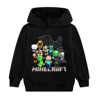 Minecraft Anime Hoodie Fleece