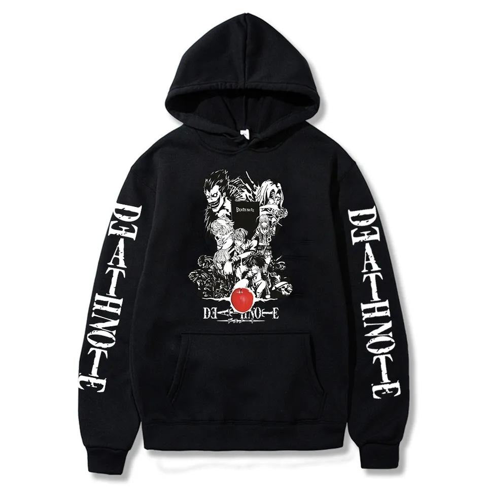 Death Note  Black Anime Hoodie