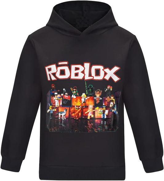 Roblox Crew  Hoodie Black (Thick Fleece)