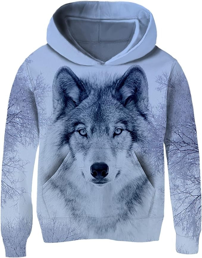 Wolf Hoodie (Zipper)