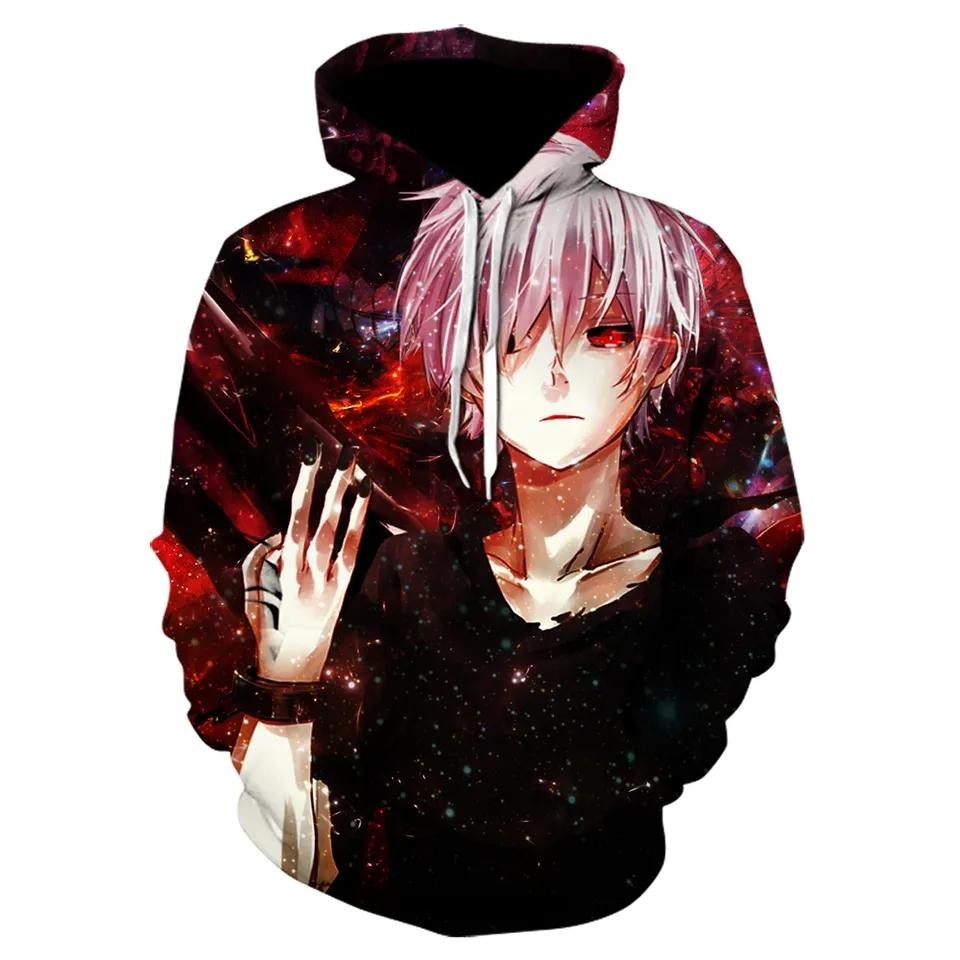 Tokyo Ghoul 3D Zipper Hoodie