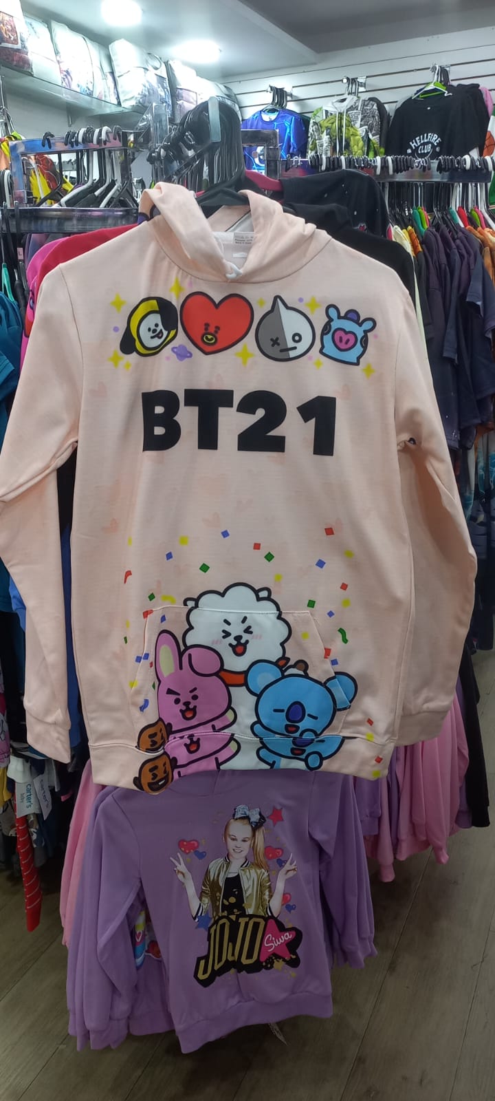 Sale BTS Hoodie BT21 3D