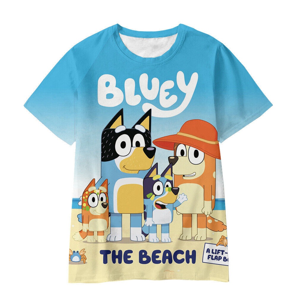 Bluey The Beach Tshirt