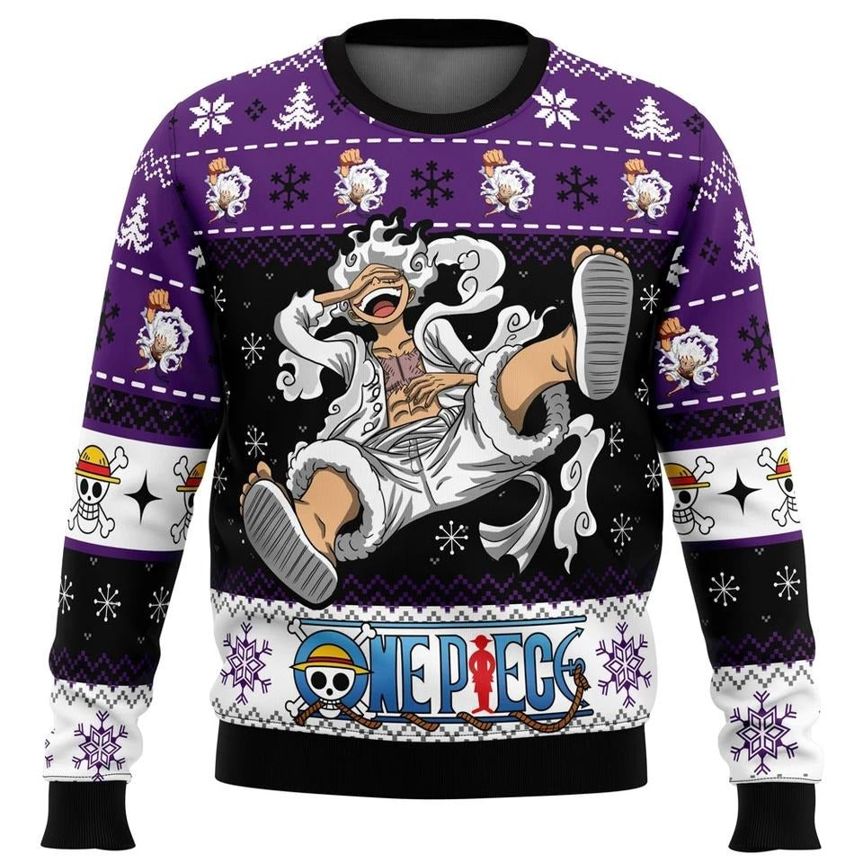 One Piece Luffy Ugly Christmas Sweater