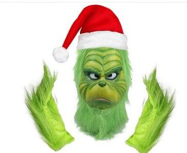 Grinch and Hands Mask