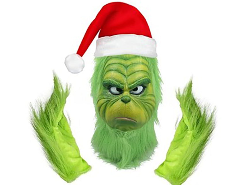 Grinch and Hands Mask (teens and adults )