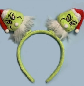 Grinch Christmas Hair Band headband