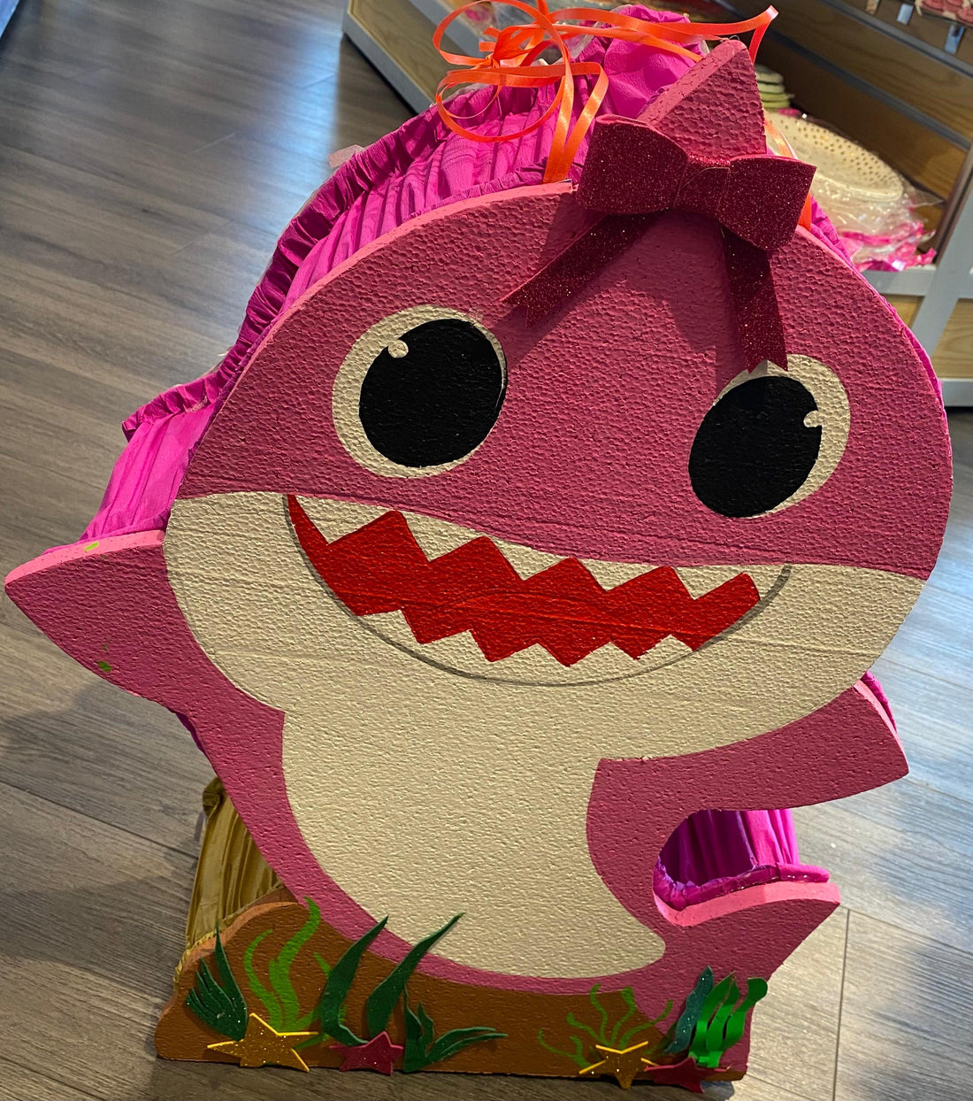 Baby Shark Pink Pinata