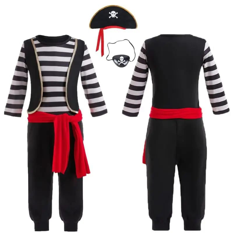 Pirate Cosplay costume outfit boys kids