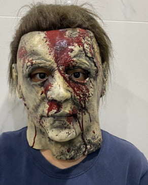 Michael Myers Bloody Mask Scary Halloween Face - Preppy Kids (Grand Bazaar)