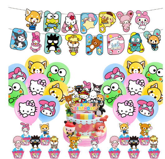 Hello Kitty Lite Party Decorations package