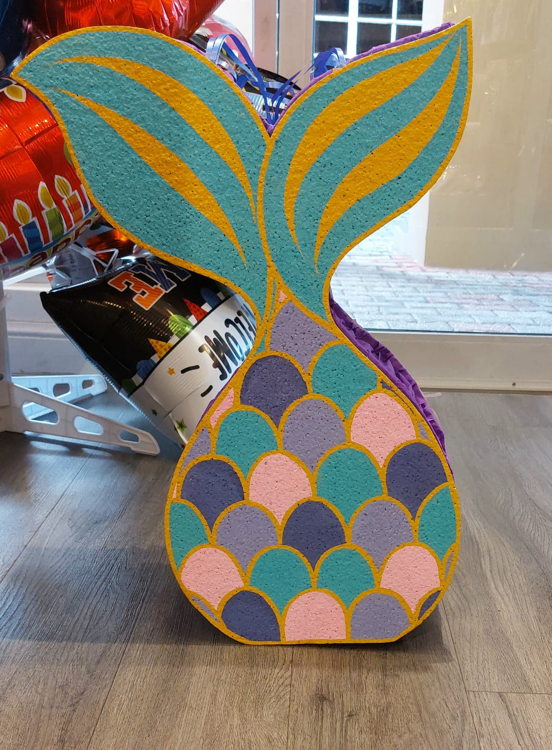 Mermaid Tail  Pinata - Preppy Kids (Grand Bazaar)