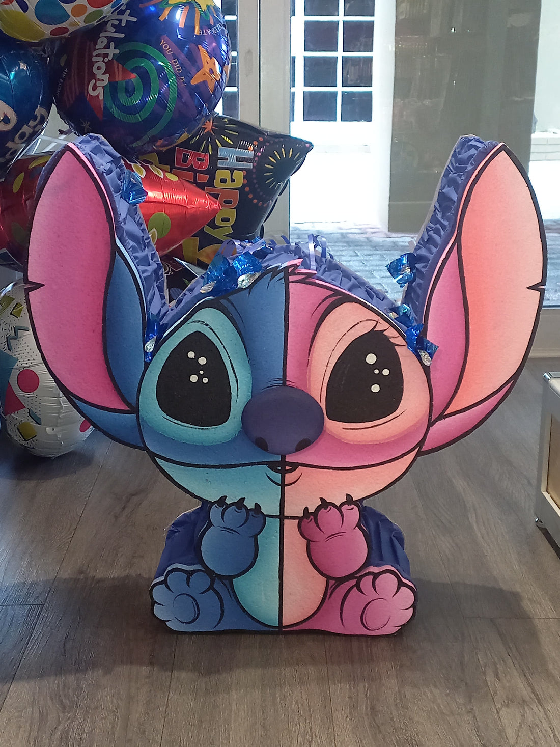 Stitch vs Angel Pinata