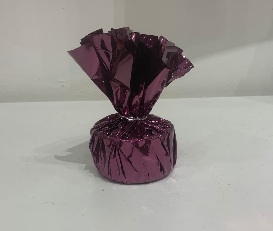 Balloons Burgundy Circle Weights