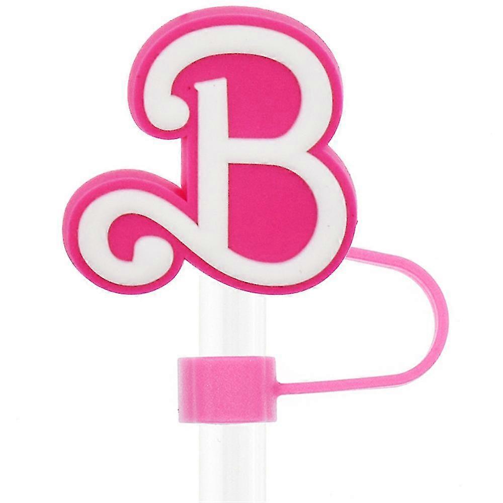 Barbie Straw Cover Caps Toppers for Tumbler